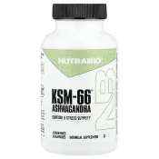 【iHerb】Nutrabio Labs, KSM-66®，南非醉茄，600 毫克，60 粒膠囊