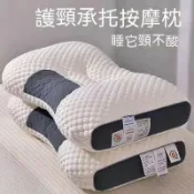 【雲渡小鋪】頸椎枕 護頸枕 記憶枕 頭枕 人體工學反牽引設計吸濕排汗枕 枕頭 助眠枕 可水洗