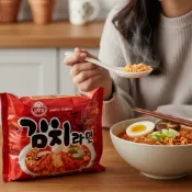 健康本味 韓國不倒翁OTTOGI泡菜風味拉麵120g 不倒翁 泡菜 韓國泡麵 泡麵