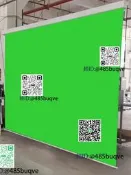 值波間綠幕電動背景幕布噴繪廣告摳圖像壁掛攝影值波專業電動綠幕