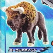 百獸大戰-日版正版-鬥獸錄公仔-歐洲野牛-未拆封品
