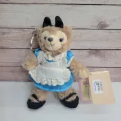 香港迪士尼 duffy 達菲 雪莉玫 變裝系列 絕版 愛麗絲 雪莉玫 站姿吊飾 吊飾 鑰匙圈 (A/L)