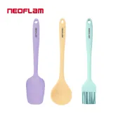 【蝦皮直營】NEOFLAM Premium矽銀鍋鏟.湯勺.油刷三件組-BEF