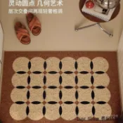 桃園出貨2026新款塞勒斯絲圈入戶地墊玄關門內外防滑耐磨除塵腳墊可剪裁