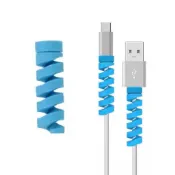 (店+)【蕉蕉購物】螺旋充電線保護套咬線器 手機線 集線器 3C 防斷 數據線 電源線 傳輸線 線材收納