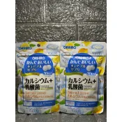 ORIHIRO 鈣+乳酸菌 咀嚼錠 30日 檸檬酸奶味