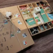 【桃園下殺價】DIY禮物自制驚喜洞洞樂盲盒牛皮紙戳戳樂大號空盒聖誕情侶生日