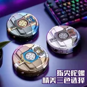 🔥大促🔥國小生玩具紓壓 360度旋轉 金屬紓壓玩具、神器 指尖陀螺 手指旋轉變形二合一男孩、神器 玩具禮物新變形機器