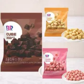 【韓國點心】31冰淇淋 巧克力餅乾 起司蛋糕餅乾 草莓餅乾 robbiNs BR 冰淇淋餅乾 OLIVE YOUNG