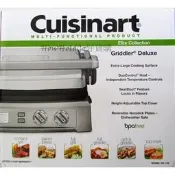 Cuisinart GR-150美國原廠 #六合一帕里尼機#2024年到台，三明治吐司燒烤上、下層 獨立双溫控大尺寸