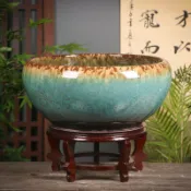 蒙麗百貨 免運 【陶瓷花瓶】可開發票 景德鎮陶瓷魚缸 戶外陽臺金魚池睡蓮盆 荷花缸 仿石大水缸 庭院錦鯉缸可大量採購 工廠直銷 店長新品推薦 年底鉅惠 6m9811