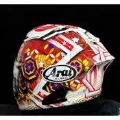 【免運】日本 Arai RX-7X  Nakagami GP3 中上貴晶 選手彩繪 RX7X 安全帽彩繪鴨尾大鴨尾