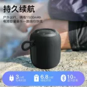 天天優選百貨 市]AEC狂熱者音箱戶外騎行便攜式炫彩燈光低音車載大音量音響