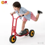 HY SPORT 弘揚體育登山用品社 【Weplay】童心園 三輪滑板車 滑板車 無縫式密實設計 腳踏車
