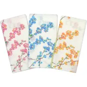 日式梅花 雙層 紗布長巾 長手帕 紗布毛巾 二重紗紗布【DK大王】