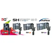 【樂魚寶】Dophin海豚 薄型外掛過濾器 魚缸外掛 替換棉插卡 SH200 SH250 SH280 SH380