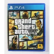 PS4 俠盜獵車手 5 GTA5 GTA 5 (亞版 中文版)**(二手片-光碟約9成8新)【台中大眾電玩】
