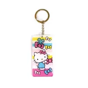【墊腳石】Hello Kitty 壓克力鑰匙圈吊飾-蝴蝶結款