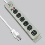 【鎧禹生活家電館】威電牌 1*6P 鐵殼電腦延長線