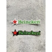 台灣製 露營 啤酒 行李箱 車貼 品牌貼紙 heineken 海尼根