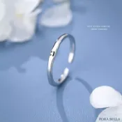 【京站i購物】【Porabella】S925純銀戒指 療癒型微笑戒指 笑臉指環 食指戒 可調開口式 可愛jellycat風 Rings-廠商直送