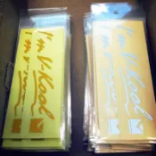I'm V-KooL 3m inside 維固 反光貼紙 側窗貼 2入 隔熱紙 Logo 3m貼 3m車貼