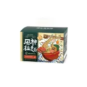 (店+)風神拉麵 非炸免煮博多雞白豚骨風味拉麵(125g*3袋/盒)*1盒