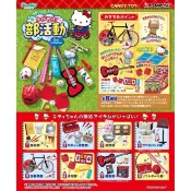 全新絕版 RE-MENT 三麗鷗 盒玩 Hello Kitty 俱樂部 課外活動 工具箱 腳踏車 棒球 吉他 桌球 美術