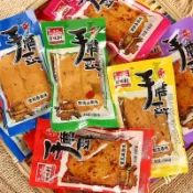 【愛尚零食鋪】百味村手磨豆干 豆幹零食 鄔辣媽長沙臭豆腐 豆卷 祖名香逗卷 嫩豆腐 手撕豆乾 休閒零食小吃 辣味零食