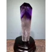 阿一藝品 天然雅典娜【骨幹紫水晶】水晶 紫水晶 紫水晶權杖 紫晶簇骨幹 骨幹權杖水晶 磁場強大 風水擺飾 Y51