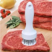 露營 烤肉 家用 DIY 不鏽鋼 肉排神器 嫩肉器 鬆肉針 肉錘 斷筋器 更添美味 盒裝