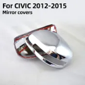 12‑15 年式 Honda Civic FB 九代 後視鏡飾蓋 後視鏡防刮飾條 貼片式車身外觀改裝飾件