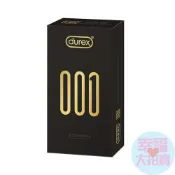 【杜蕾斯Durex】001水性聚氨酯標準裝保險套衛生套6入 安全套 避孕套
