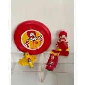 麥當勞 兒童餐玩具 麥當勞叔叔 大鳥姐姐 乃昔大哥 漢堡神偷玩具-指定款