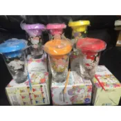 現貨7-11 三麗鷗盆栽玻璃杯組，陶瓷杯，Kitty，卡斯柏與麗莎大方盤拉拉熊，牛奶杯，咖啡濾杯，蘭花杯，桃花杯，大方盤
