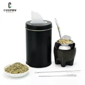 CUOPRU Elephant Dondon 杯子和茶罐套裝