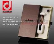 ㊣原廠正品㊣德國 Denicotea 丹尼古堤旗艦店 2018 最新 6MM  小格紋 玫瑰金 煙嘴濾心組 煙斗 濾嘴