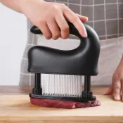 鬆肉器48針敲肉斷筋紮孔入味針家用豬牛排器錘肉器不銹鋼打肉工具 鬆肉器 嫩肉器 拍肉器 打肉錘 牛排槌 斷筋嫩肉專用錘子