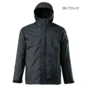 棒球世界日本進口全新MIZUNO 美津濃男風衣外套防風防潑水全黑色特價c2je2151