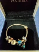 PANDORA 潘朵拉 銀飾 飾品 開扣式 手鍊 手環 手鐲 造型鍊條手鍊
