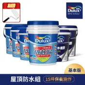 Dulux 得利塗料 A959 得利倍剋漏屋頂防水漆 基本版15坪套組