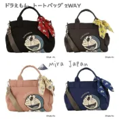 (店+)【Doraemon 哆啦A夢】🗻Mira Japan《預購》日本限定 SALON de RUBAN 哆啦A夢 小叮噹 2way托特包 手提包 斜背包