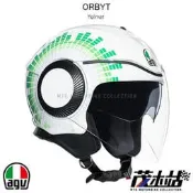 ❖茂木站 MTG❖ 義大利 AGV Orbyt 半罩 VR46 Rossi 安全帽 內墨片。Ginza Jet 白紅綠