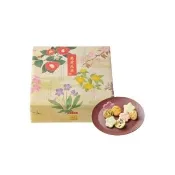 三州總本鋪 萬葉花集 98枚/盒（日本製 仙貝禮盒 中秋禮盒 下午茶）