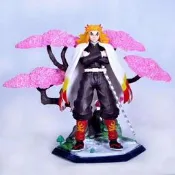 港版 鬼滅之刃 GK 摩天輪 杏壽郎 櫻花樹 場景PVC 手辦 公仔 擺件 無證
