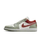 NIKE 籃球鞋 AIR JORDAN 1 LOW 男 白綠色 553558133 廠商直送