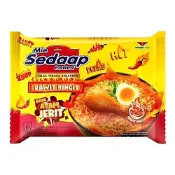 印尼 Mie Sedaap Rawit Bingit Rasa Ayam Jerit 喜達泡麵 乾撈麵 辣雞風味湯麵