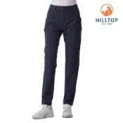 【HILLTOP山頂鳥】 WINDSTOPPER防風長褲 女款 墨灰｜PH31XFO2ECK0