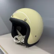 山道紳士 CHIEF HELMET 500-TX 3/4罩 素色 象牙白 米白 復古安全帽 小帽體 500TX 老帽版型