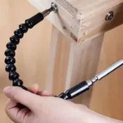 多用途萬向軟軸 25cm 充電鑽 電動螺絲起子用 萬向軟軸 延長棒 軟管 連接軸 萬用套筒 扳手【7284】 123便利屋